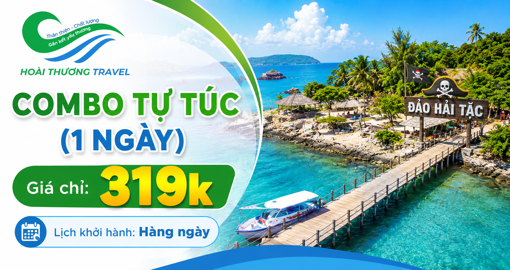 COMBO TỰ TÚC HÀ TIÊN - HẢI TẶC (1 NGÀY)